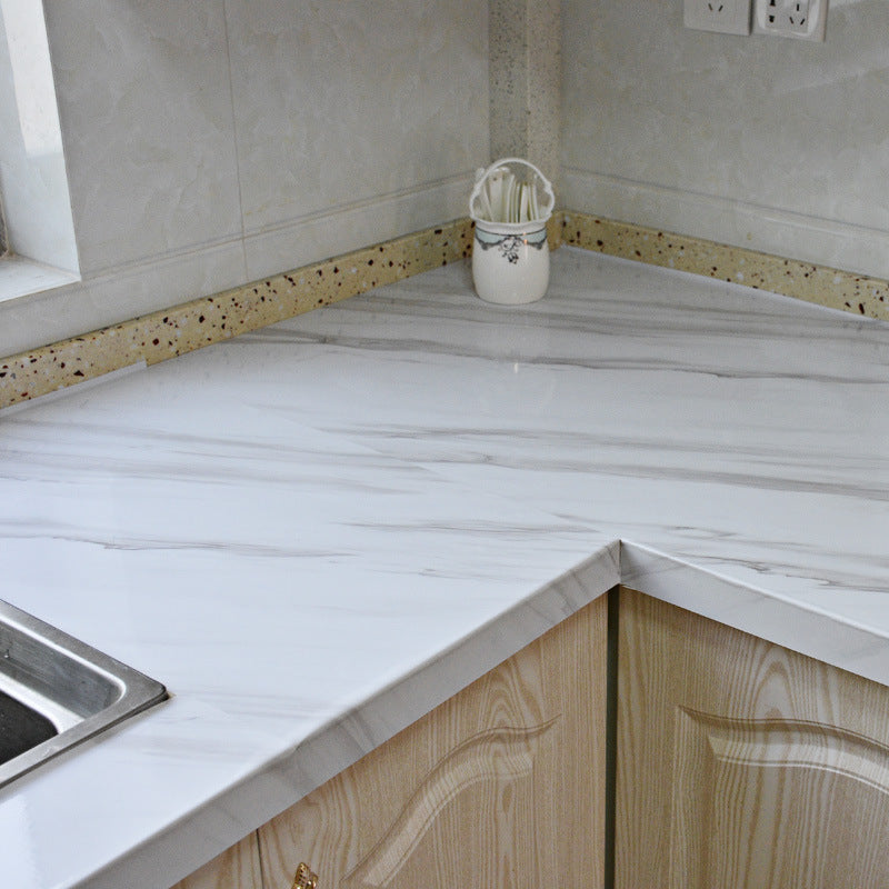 Waterproof Self-Adhesive Marble Effect Kitchen Wrap