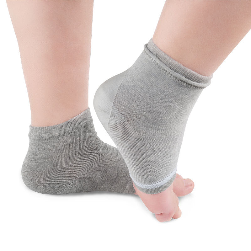 Silicone Heel Socks for Foot Care and Moisturizing