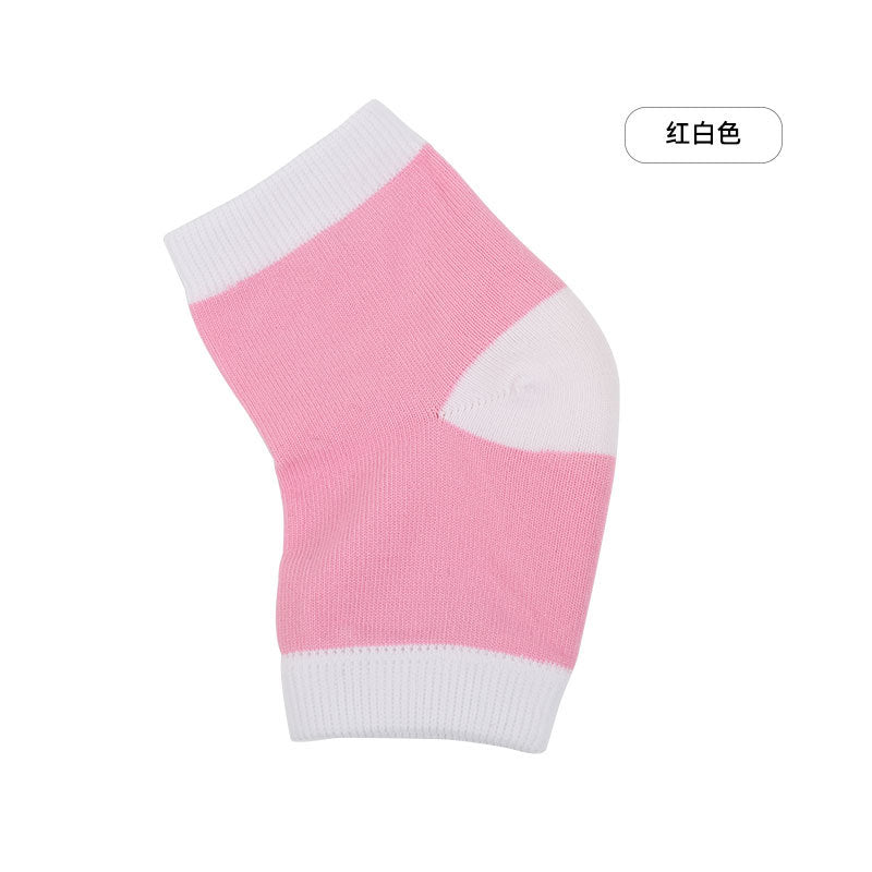 Silicone Heel Socks for Foot Care and Moisturizing