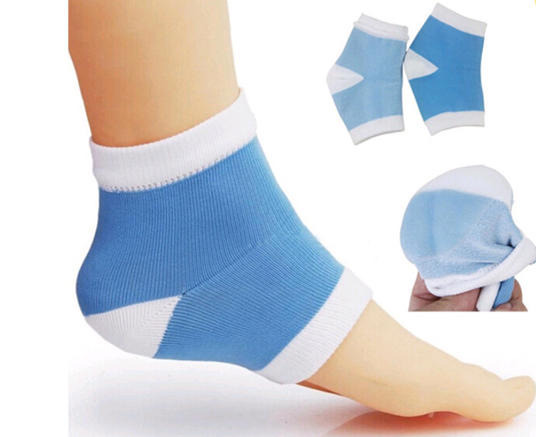 Gel Moisturizing Socks with Heel Support