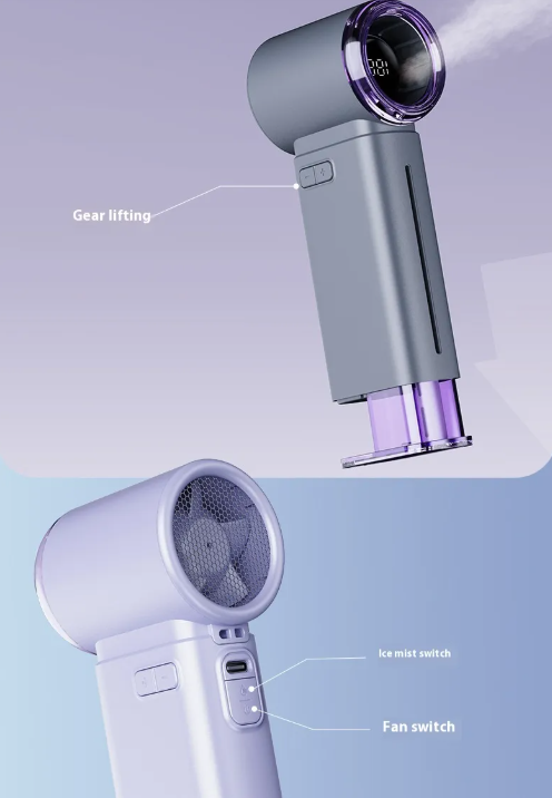 High-Speed Handheld Spray Fan