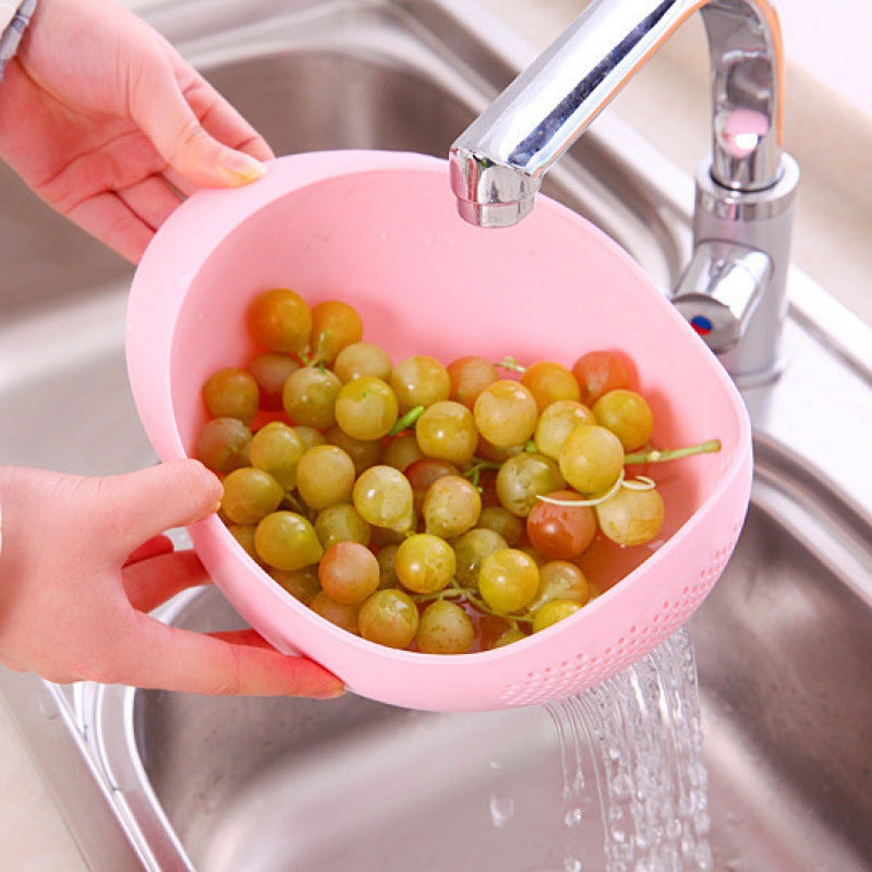 Thick Kitchen Rice Washing Strainer and Drain Basket