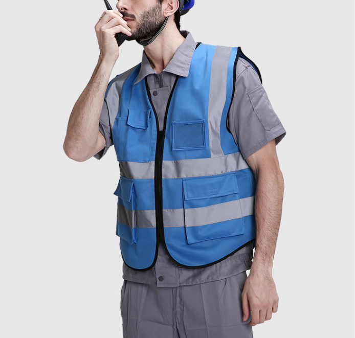 Reflective Safety Vest for Construction and Cycling