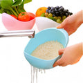 Thick Kitchen Rice Washing Strainer and Drain Basket